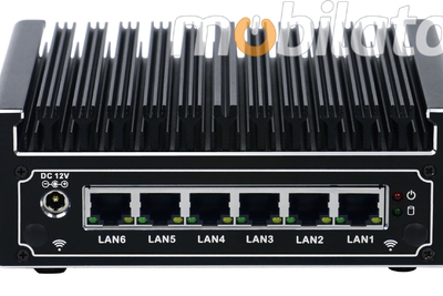 Rugged Mini Industrial Computer Fanless MiniPC IBOX-NM31A Barebone