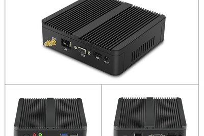 Bezwentylatorowy wzmacniany Mały Komputer Przemysłowy MiniPC yBOX-A30X(1LAN)-N2815 Barebone
