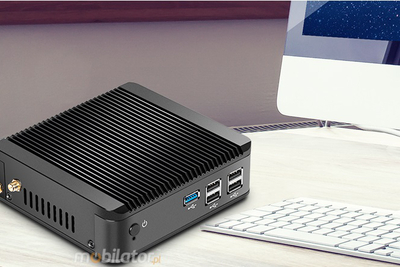  Fanless reinforced Mini Industrial Computer MiniPC yBOX-X30 (1LAN) -I7 4500U v.1