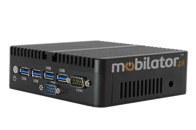 Bezwentylatorowy Mały Komputer Przemysłowy MiniPC yBOX-X30(2LAN+2HDMI)-2955U v.3
