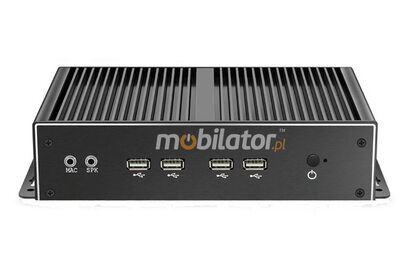 Strengthened industrial passive mini computer MiniPC yBOX X26A (6COM+2LAN)-i7-4500U v.2