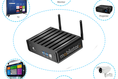  Niewielkich wymiarów komputer przemysłowy