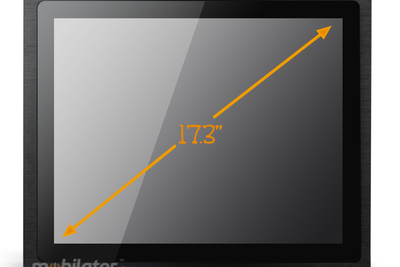 Solidny monitor przemysłowy z ekranem dotykowym