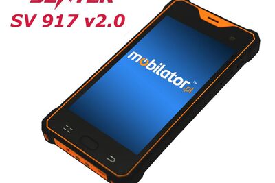 Pancerny tablet Terminal mobilny Odporny na pył i wodę Wytrzymały energooszczędny  z normą IP65, systemem Android 8.1 i czytnikiem radiowym HF RFID/NFC  Senter S917V20