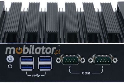 Mały wzmocniony przemysłowy komputer 