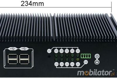 Mini komputer do instalacji w szafach