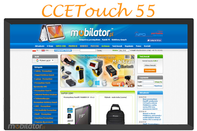 Wytrzymały panel PC do hal produkcyjnych