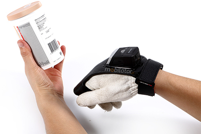 Fingering GS02 - mini barcode scanner 1D/2D - Ring - Bluetooth