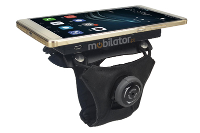 MobiPad WT02S Mobilny naręczny obrotowy uchwyt przemysłowy do telefonów komórkowych - możliwość wykorzystania ze smartfonem jako terminal danych