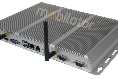  Minimaker OPCO-01Y v.3 - Modern reinforced mini industrial computer Wifi+Bluetooth, 2x LAN and 6x COM RS232