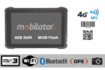 Emdoor I16HH v.14 - Magazynowy tablet przemysłowy ze skanerem kodów 2D oraz technologią NFC