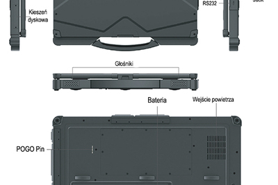 Ekstremalnie wytrzymały laptop z wzmocnioną obudową