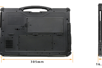 Rugged laptop przemysłowy z wysoką odpornością