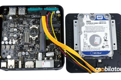 IBOX-N6F i3 (7100U) Barebone - A reinforced industrial computer with an Intel Core i3 processor