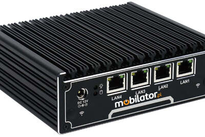 IBOX-N12 (J1900) v.1 - Robust industrial mini PC without fans (passive cooling)