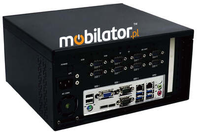 IBOX-ZPC X4 (H110) i5 6500 v.1 - Industrial computer (6x COM) intended for production halls