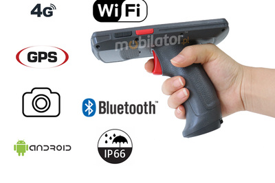 Wstrząsoodporny  Mobilny kolektor danych Wytrzymały energooszczędny odporny na upadki  MobiPad SL70 