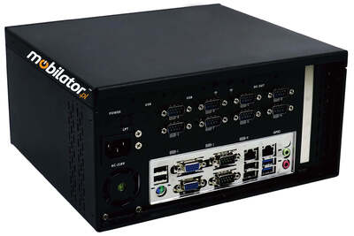 IBOX-ZPC X4(H81) i3-4160 v.3 - Komputer przemysłowy z rozszerzonym dyskiem SSD (10x COM + WiFi)