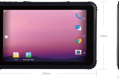 Przemysłowy 8-calowy z normą IP67 + MIL-STD-810G tablet z 4G, 4GB RAM, dyskiem 64GB ROM oraz NFC- Emdoor Q88 v.1