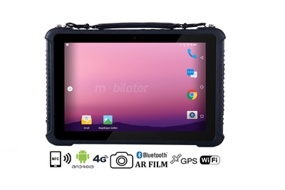  przemysłowy wododporny tablet z Androidem 9.0 oraz NFC jasny wyświetlacz ekran dotykowy  Emdoor Q16