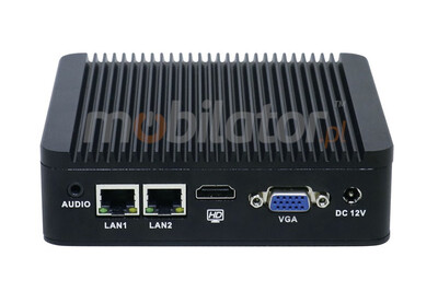 Computer Industry Fanless MiniPC IBOX N3P v.1 - dual-core Intel Pentium processor, 4x USB 2.0, 2x USB 3.0, 1x RS232 and 2x RJ-45 LAN
