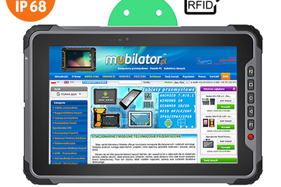 Senter S917V9 wzmocniony przemysłowy tablet z IP68 skaner 2D Honeywell N6603 ekran dotykowy jasny wyświetlacz