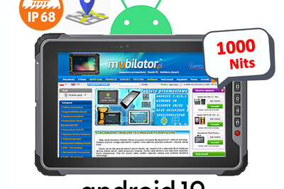 Wzmocniony tablet odporny na wodę wytrzymały energooszczędny  Senter S917V9 