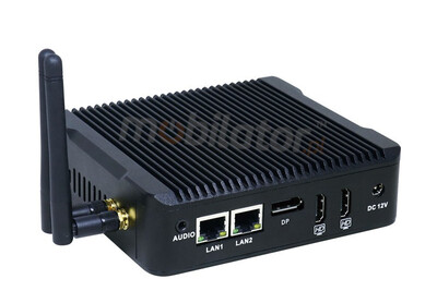 IBOX N5B v.7 - Small miniPC with 2x USB 2.0, 2x USB 3.0, WiFi, BT and 2x RJ-45 LAN connectors, 500GB HDD and 4GB DDR3L RAM