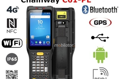 Kolektor danych z ekranem dotykowym