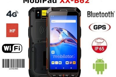 Terminal kodów kreskowych dla magazynów