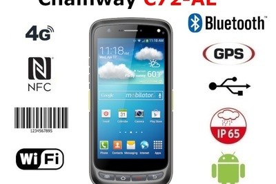 Wstrząsoodporny i pyłoszczelny terminal do magazynu