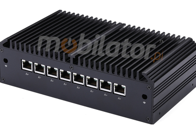 mBOX Q817GEX v.2 - MiniPC z procesorem Intel Celeron, 6x RS-232, 8x LAN i WiFi