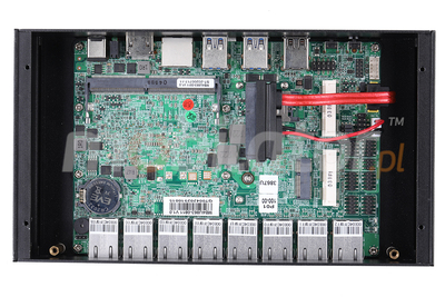 mBOX Q817GEX v.3 - Industrial MiniPC with 8 GB RAM and an mSata 128GB SSD as well as WiFi