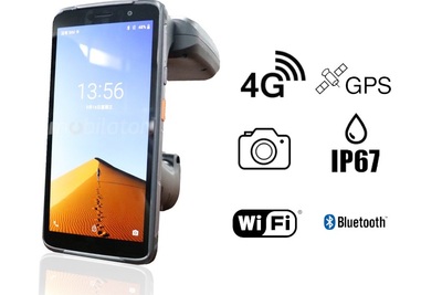 Skaner przemysłowy odporny na upadki i warunki zewnętrzne