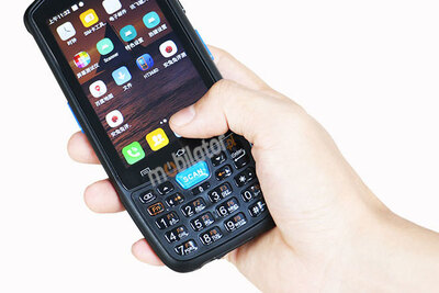 Pancerny skaner kodów kreskowych