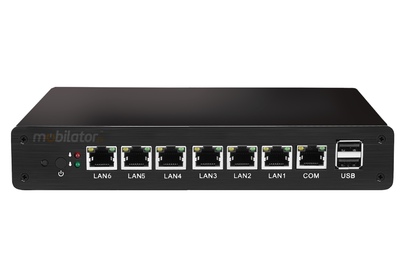 Wydajny przemysłowy komputer do biura i pracy 6XLAN, 1TB SSD, WiFi, yBOX-X33-(6xLAN)-J1900 v.5