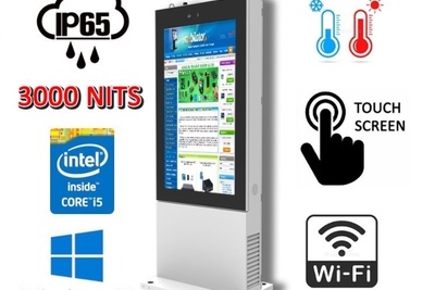 nowoczesny procesor Intel Core i5 ekran dotykowy Trex 75 cali  Windows 10 PRO IP65 WiFi