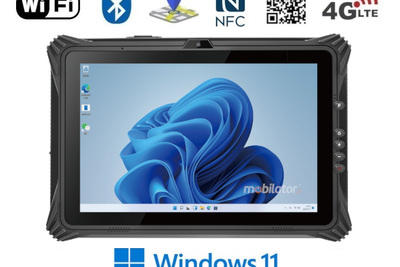 Industrial tablet ze skanerem kodów kreskowych 2D QR Emdoor I20J z czytnikiem NFC i internetem 4G LTE