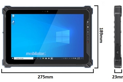 Przemysłowy tablet o wzmocnionej konstrukcji z internetem 4G LTE Emdoor I17J wytrzymały z jasnym wyświetlaczem
