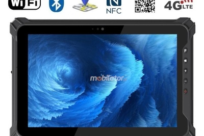 Tablet przemysłowy dla pracowników terenowych ze skanerem 2D kodów kreskowych Emdoor I17J i z dokładnymi mapami GPS