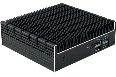 nowoczesny przemysłowy miniPC fanless z wydajnym procesorem Intel Core i7 Polywell-Nano-U10F