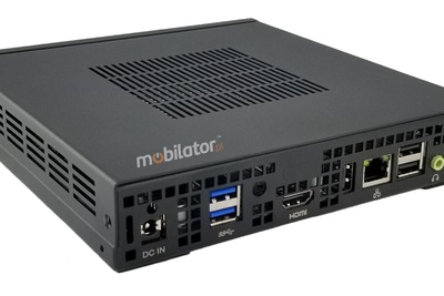 Mobilny miniPC przemysłowy z nowoczesnym dyskiem SSD Polywell-J1900AE Celeron prosty w obsłudze funkcjonalny