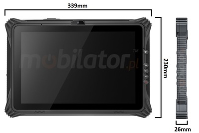 Tablet dla magazynu wyposażony w WiFi i bluetooth Emdoor I20A z nowoczesną nawigacją GPS i dokładnymi mapami