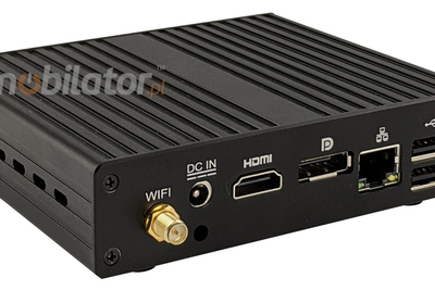 Polywell-Nano-N3350D MiniPC Niewielkich wymiarów komputer przemysłowy Przystosowany do przemysłu i biura Energooszczędny Wydajny