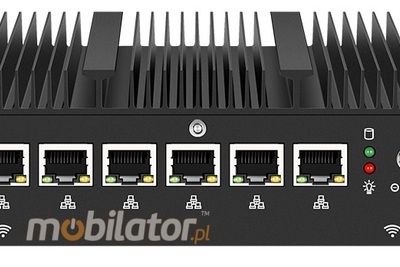 Minipc do monitoringu przemysłowego Minikomputer Zintegrowana karta graficznaSzybki komputer do zamocowania do przykręcenia aluminiowa obudowa X44