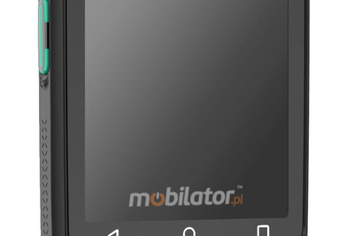 Kolektor danych na wózek widłowy z dokładnym czytnikiem kodów kreskowych QR MobiPad H-H4 z telefonem komórkowym