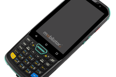 Kolektor danych na wózek widłowy z dokładnym czytnikiem kodów kreskowych QR MobiPad H-H4 z telefonem komórkowym