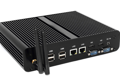 HyBOX P05B - Energooszczędny miniPC przemysłowy w metalowej obudowie do użytku w transporcie i na magazynie