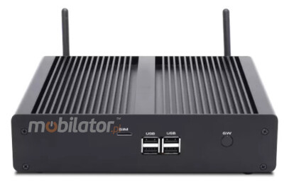 HyBOX TH55H dobry szybki mały wytrzymały i  wydajny MiniPC z  procesorem  Intel Core i5 Wielozadaniowy przemysłowy  do użytku  w transporcie  