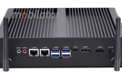 HyBOX TH55H Odporny komputer przemysłowy Wielofunkcyjny małych rozmiarów Wydajny bezwentylatorowy z  procesorem Intel Core i5 Bezwentylatorowy Energooszczędny 
